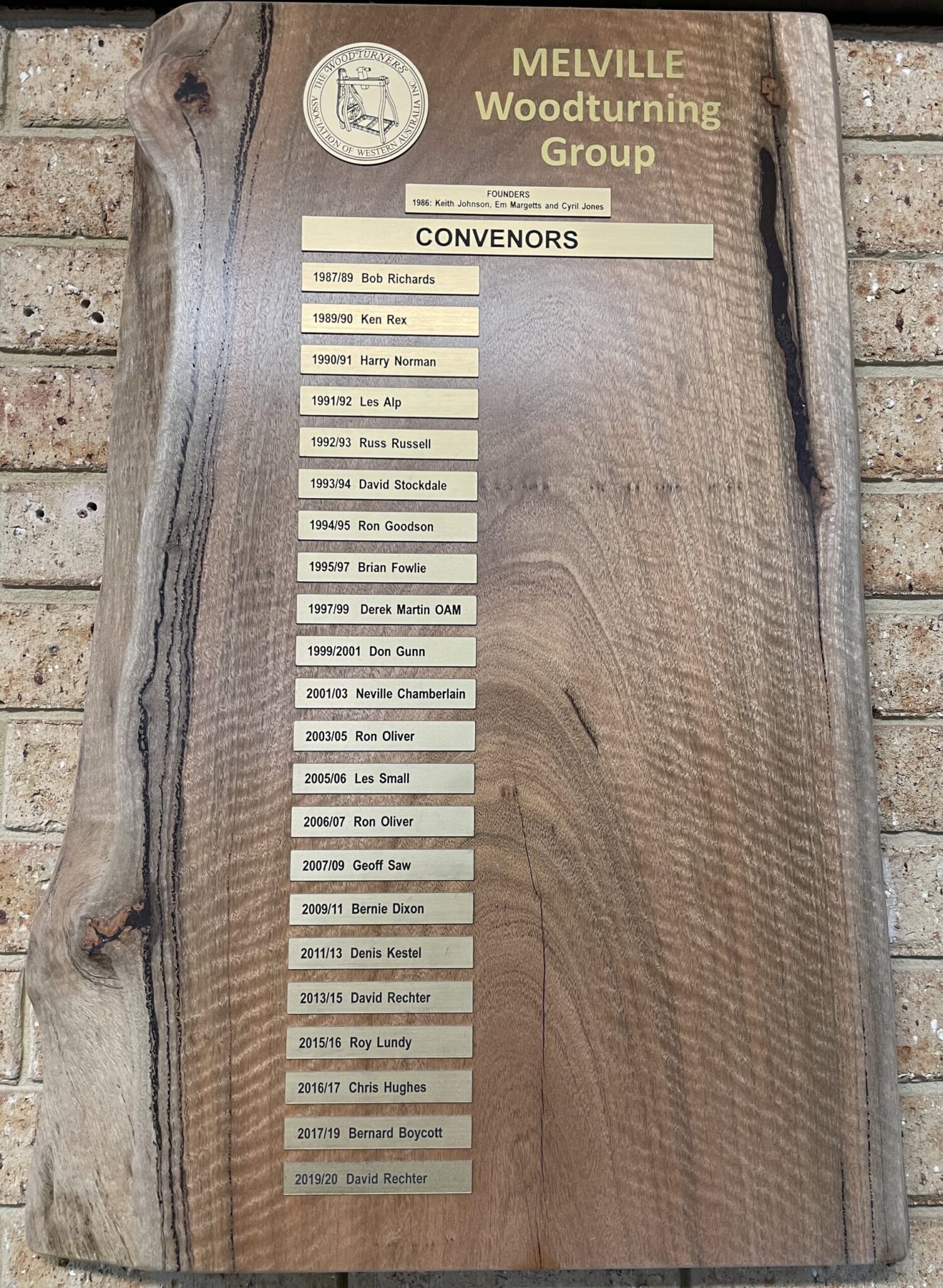 Office Holders Melville Woodturners