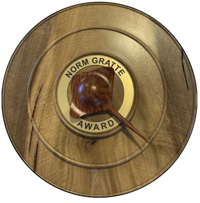 Norm Gratte Award Melville Woodturners